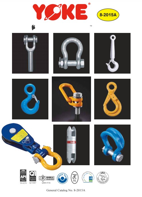 Yoke lifting product Catalog